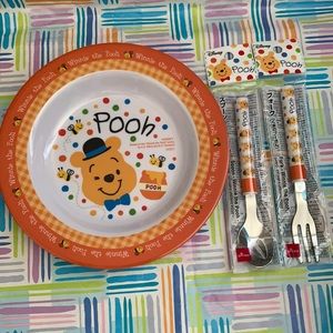 Winnie the Pooh kids dinner set
